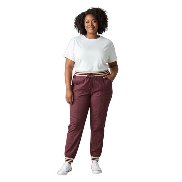 Torrid Women's Rose Pink Jogger Pants Size 3S 10125-1214 - Picture 1 of 7